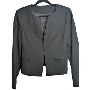 The Limited Women's Blazer Medium Black Single Notch Classic Timeless Career